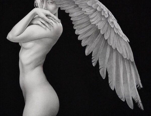 amahi-mori-winged-female-nude-drawing