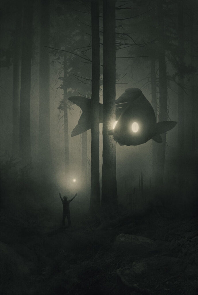 dawid planeta-fish-deep forest