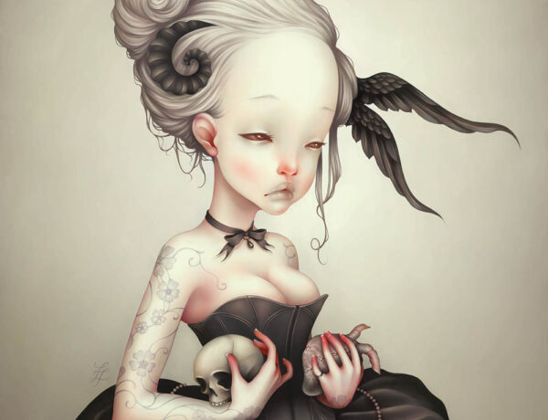 Lostfish - Beautiful Bizarre art magazine - digital painting