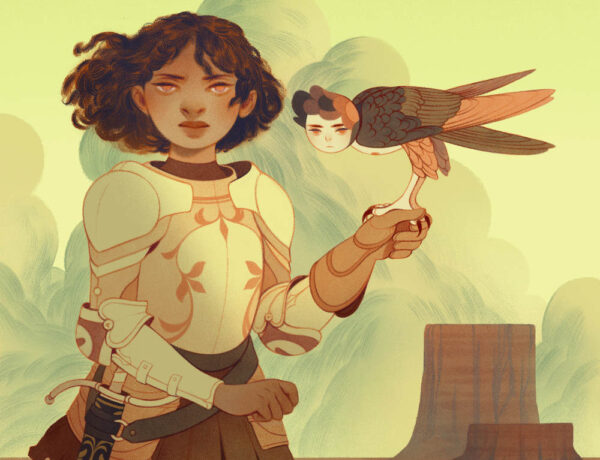 Rachel Suggs girl with bird